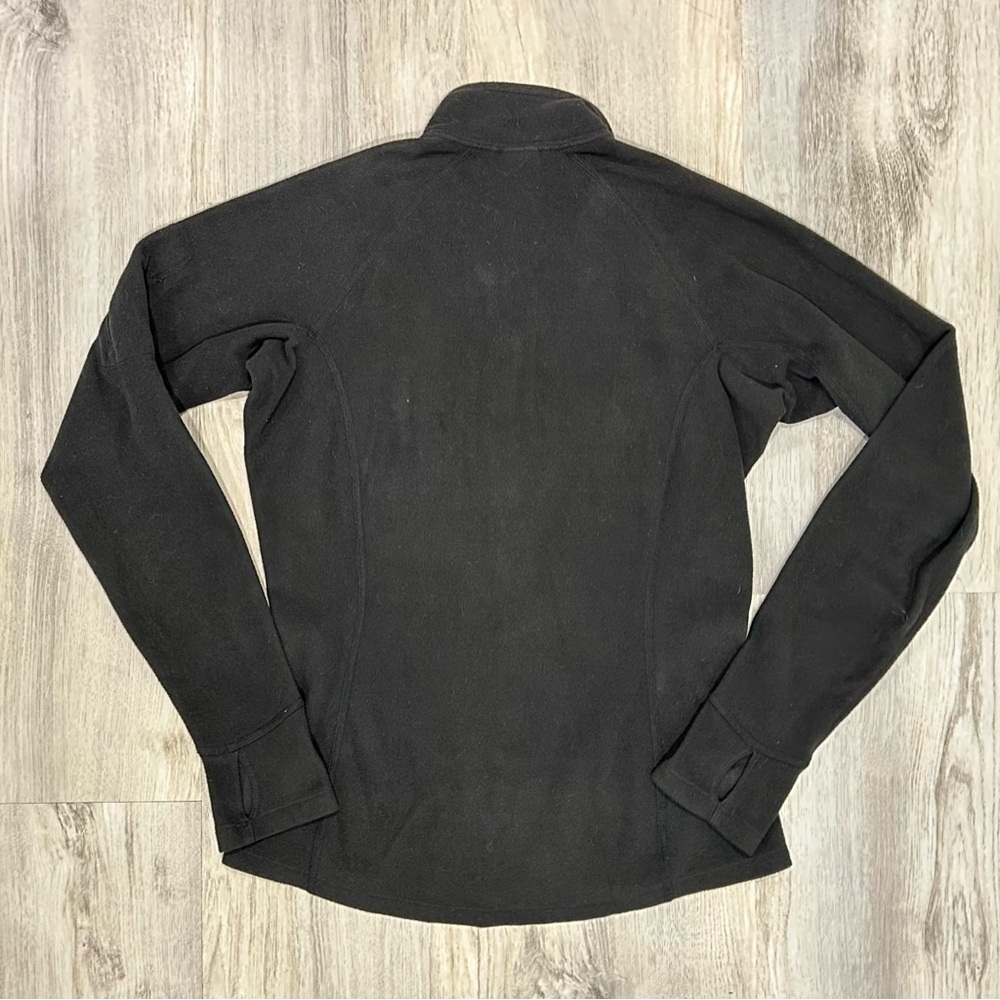 The North Face Black Full Zip Fleece Athletic Sweatshirt Long Sleeve Size S - Picture 8 of 8